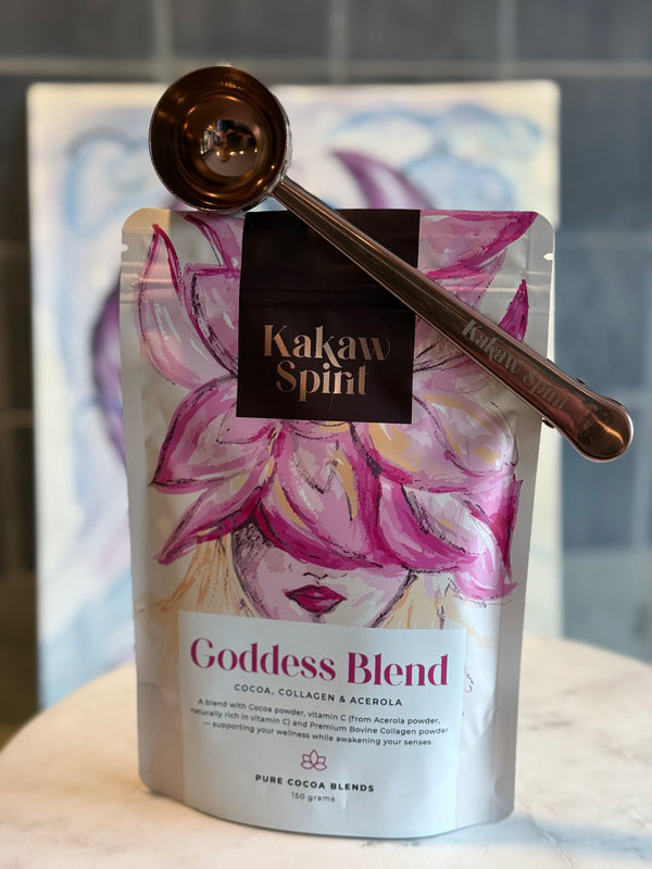 Kakaw Spirit Maatlepel – Roségoud