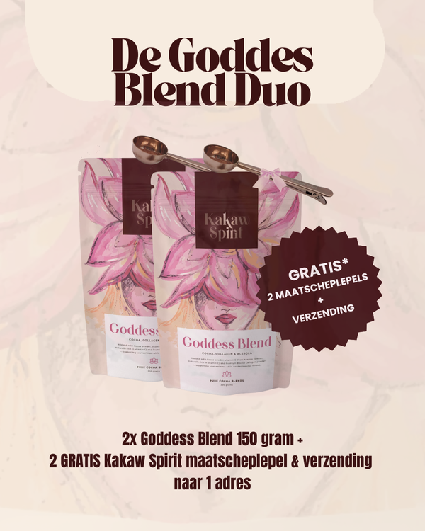 De Goddess Blend Duo - exclusief voor jou als bezoeker aan de Huishoudbeurs